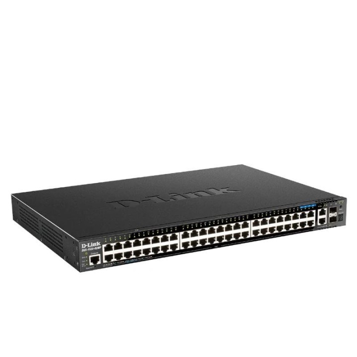 d-link dgs-1520-52mp/e switch 44xgbe poe 2x10 sfp+