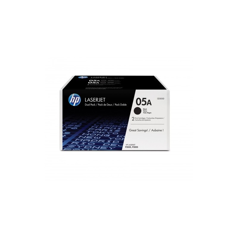 hp hp 05a toner hp05a negro (ce505d)