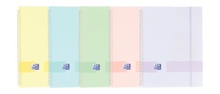 oxford oxford live & go plastico colores surtidos, translucido, transparente a4