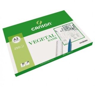 canson paquete 250 hojas papel vegetal a3 90g guarro canson c200406244