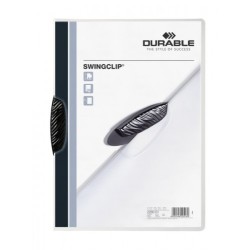 durable dossier con clip swingclip 30 h a4 negro durable 2260-01