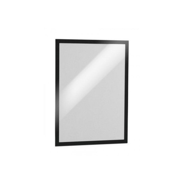 durable blister 2 marco autoadhesivo magnetico duraframe a3 negro durable 4873-01