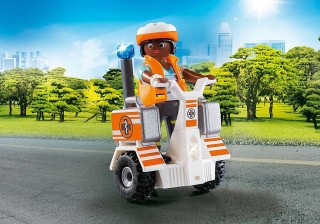 playmobil playmobil rescate balance racer de rescate