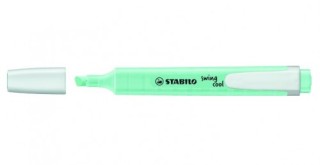 stabilo marcador fluorescente swing cool pastel trazo 1/4mm. turquesa stabilo 275/113-8