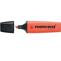 stabilo marcador fluorescente boss pastel coral meloso stabilo 70/140