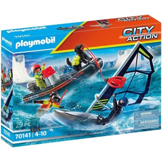 playmobil playmobil rescate maritimo : rescate polar con bote