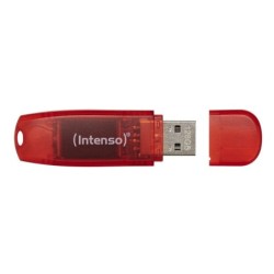 intenso 3502491 lapiz usb 2.0 rainbow 128gb rojo