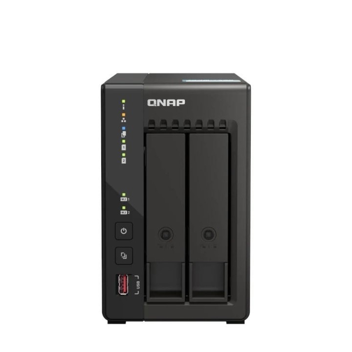 qnap ts-253e-8g nas 2xhdd-bay 2x2.5gbe 4xusb