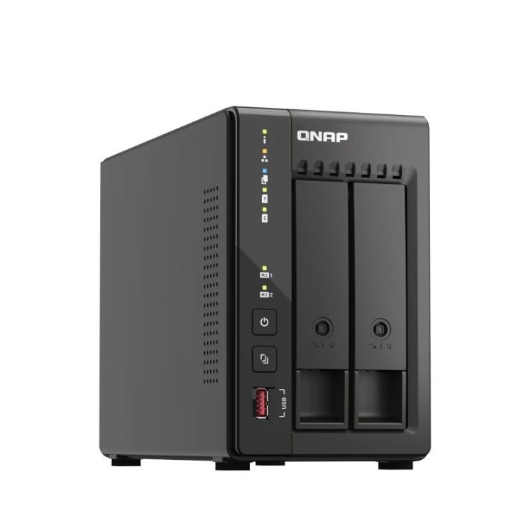 qnap ts-253e-8g nas 2xhdd-bay 2x2.5gbe 4xusb