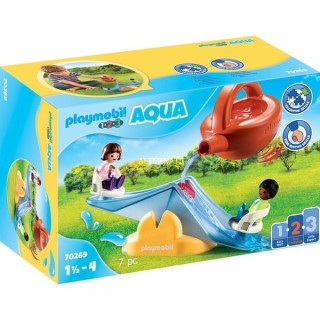 playmobil playmobil aqua 1.2.3 balancin acuatico con regadera