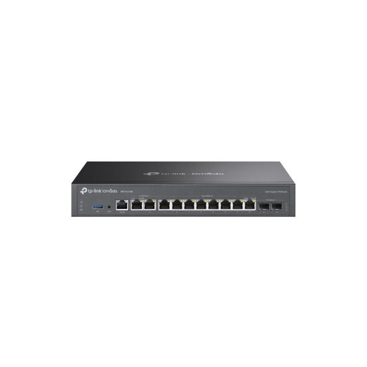 tp-link tp-link omada er7412-m2 router 2.5 gigabit ethernet, gigabit ethernet negro