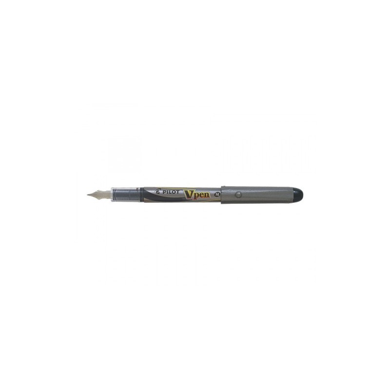 pilot pluma desechable vpen silver negro pilot svp-4m-b