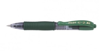 pilot boligrafo roller g2 pixie mini verde pilot bl-g2-xs-7-g