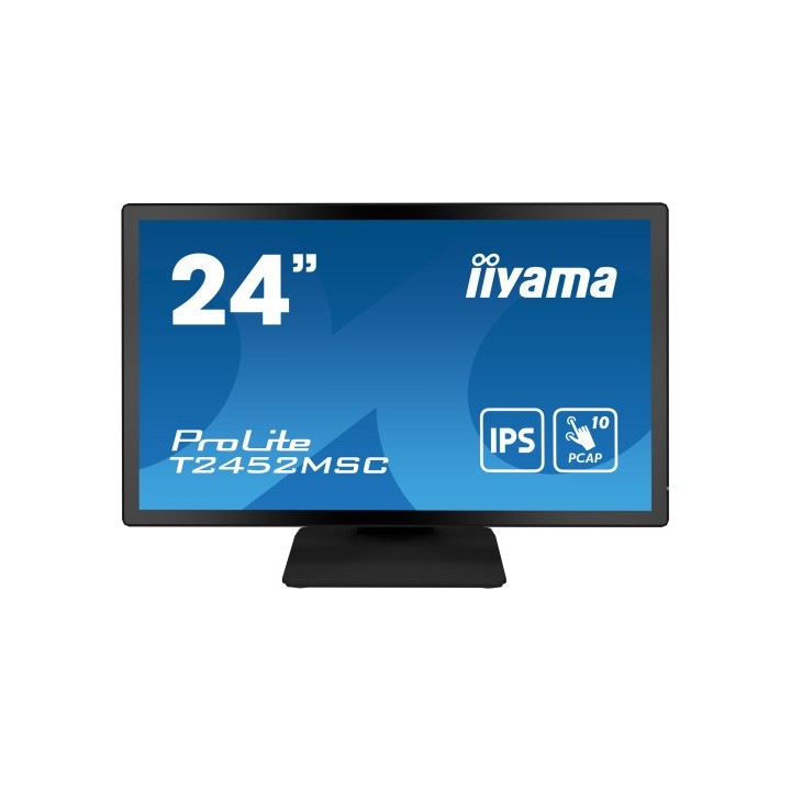 iiyama iiyama prolite t2452msc-b1 pantalla para pc 60,5 cm (23.8) 1920 x 1080 pixeles full hd lcd pa