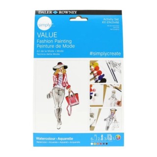daler rowney set de pintura acuarela diseno de moda daler rowney d134900111