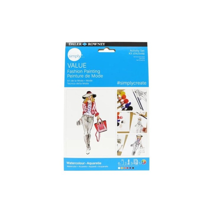 daler rowney set de pintura acuarela diseno de moda daler rowney d134900111