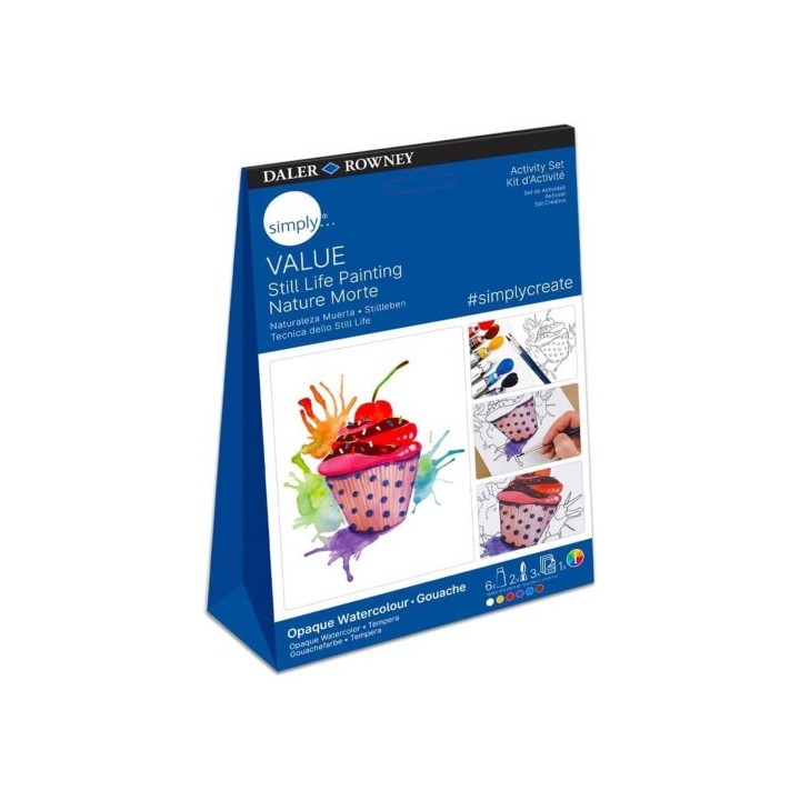 daler rowney set de pintura gouache bodegon daler rowney d126910111