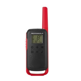 motorola pack 2 walkie talkie t62 rojo motorola 59t62redpack