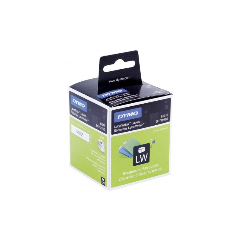 dymo rollo etiquetas labelwriter 50x12mm blanco dymo s0722460