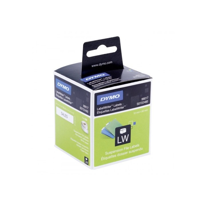 dymo rollo etiquetas labelwriter 50x12mm blanco dymo s0722460