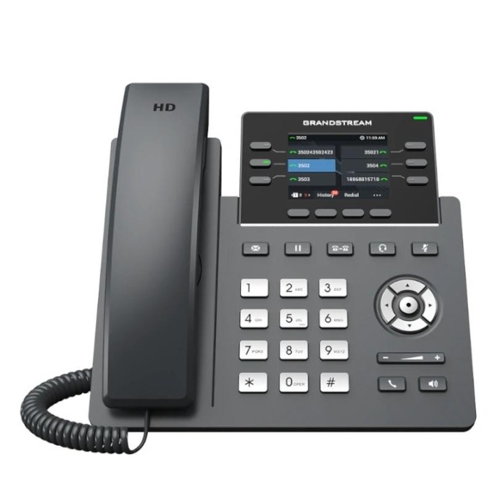 grandstream ip phone grp2613 6 lineas 2xgbe