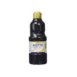 giotto giotto f535324 tempera 500 ml botella negro