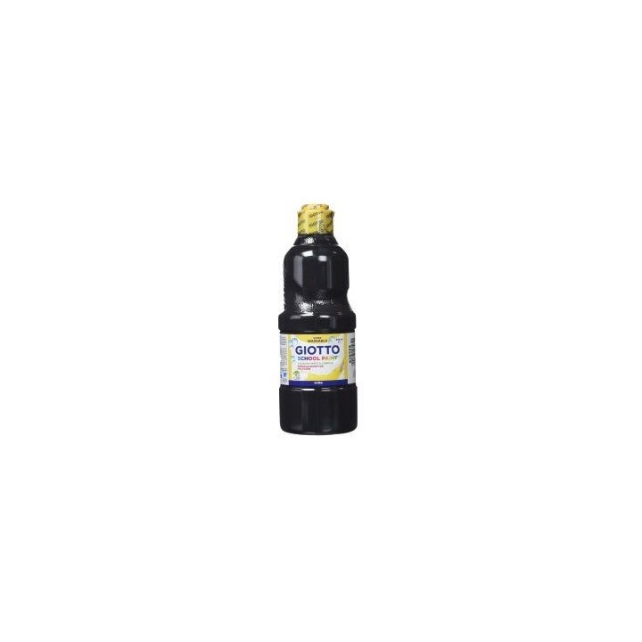 giotto giotto f535324 tempera 500 ml botella negro