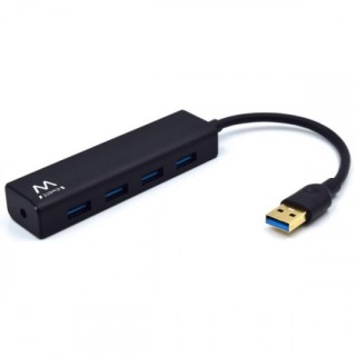 ewent ewent ew1136 hub de interfaz usb 3.2 gen 1 (3.1 gen 1) type-a 480 mbit/s negro