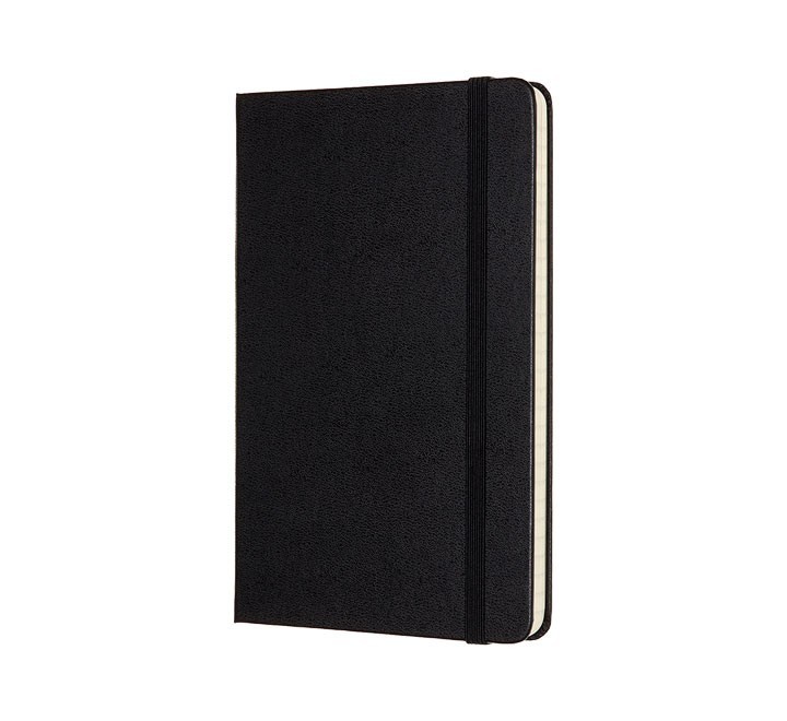 cuad. moleskine t.dura 11.5x18cm m horiz. negro