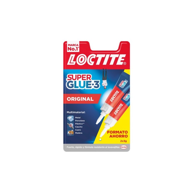 loctite loctite superglue-3 original duo 2x3 bl 3gr+3gr loctite 2640781