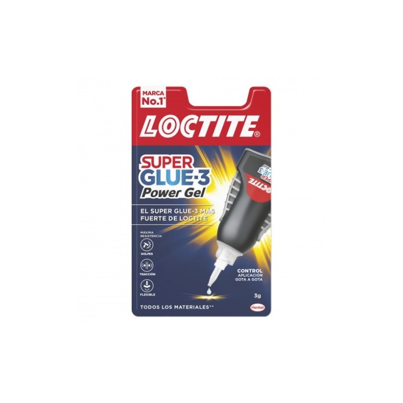 loctite loctite superglue-3 control power gel bl 3 gr loctite 2641843