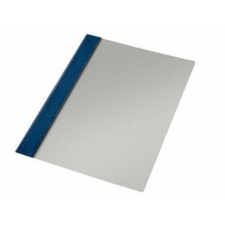 esselte caja 50 dosiers fastener pvc formato folio color azul marino esselte 13216