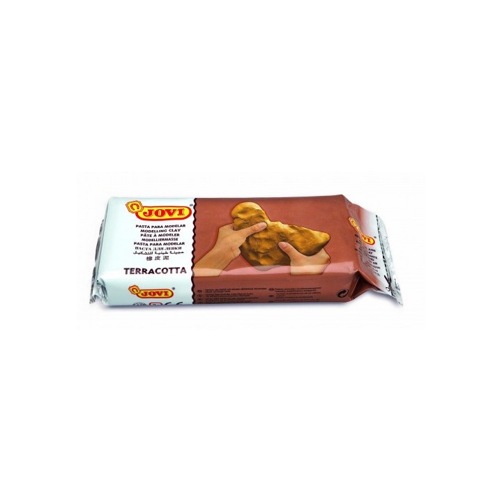 jovi pastilla pasta modelar air dry endurecible al aire 1000 g terracotta jovi 89