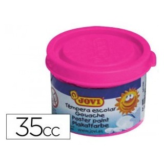 jovi estuche tempera escolar 5 botes 35 ml - magenta jovi 50308