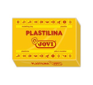 pastilla plastilina jovi 350g amarill osc 7203
