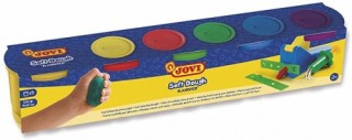 jovi estuche 5 botes soft dough blandiver 110 g colores surtidos jovi 405