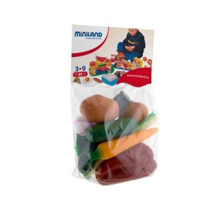 miniland juego hortalizas 11 piezas miniland 30582
