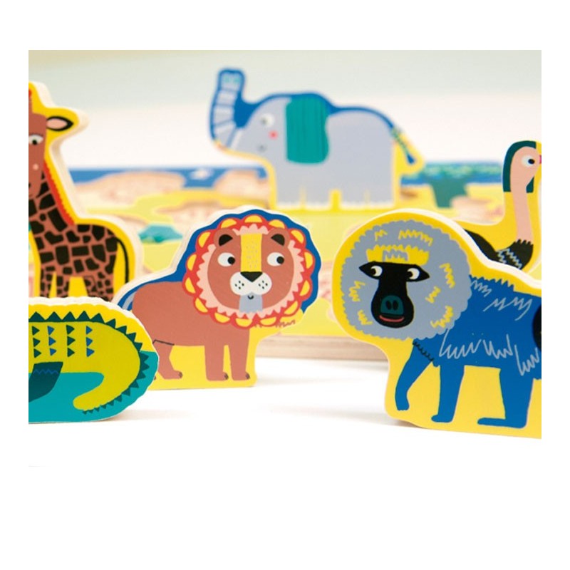 (desc.) puzzle 7 pz andreu toys jungla