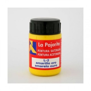 la pajarita pajarita satinada l-02 amarillo oro. 75ml la pajarita 110416