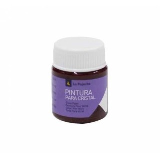 la pajarita pintura para cristal al agua ca-03 rojo. 25ml la pajarita 189071