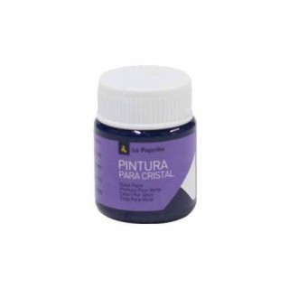 la pajarita pintura para cristal al agua ca-04 azul. 25ml la pajarita 189171
