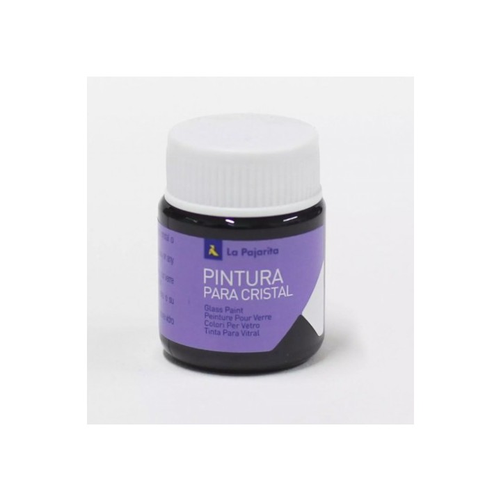 la pajarita la pajarita pintura crystal agua ca-08 negro