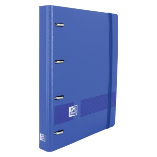 oxford europeanbinder+ live & go polyfoam a4+ con recambio 100h 90gr 5x5 - azul oxford 400131298