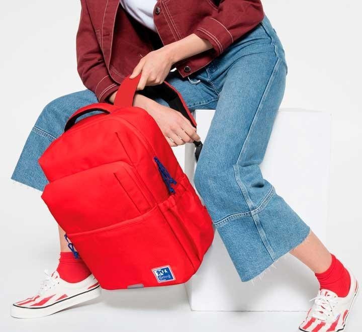 (desc.) mochila oxford b-ready rpet rojo
