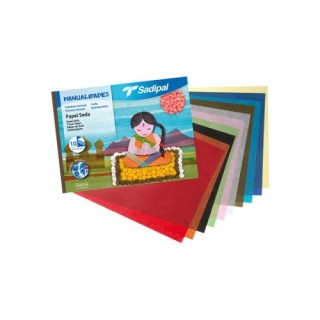 fabriano bloc 10 hojas manualidades papel seda fabriano s0400005