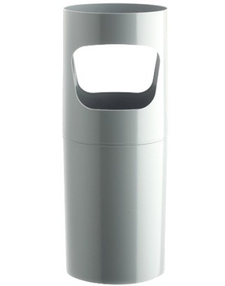 archivo 2000 paraguero poliestireno sostenible 255x640mm gris archivo2000 2100 gs