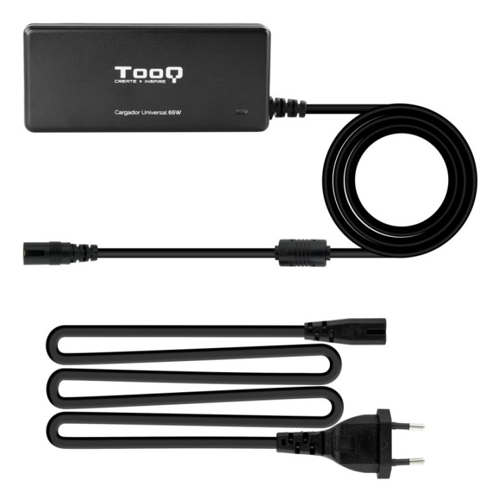 tooq cargador portatil 65w 8 conectores