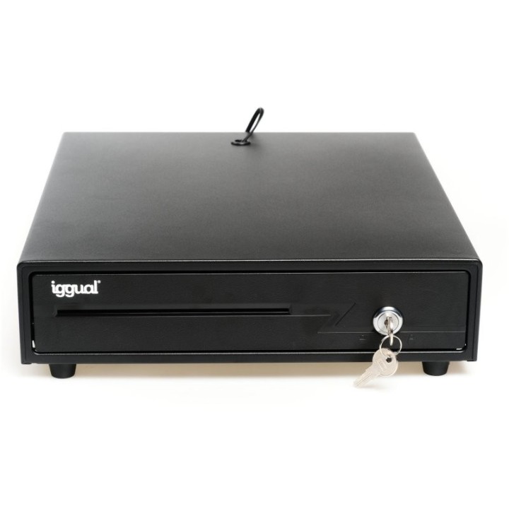 iggual cajon portamonedas iron-10 38cm 4+6 negro