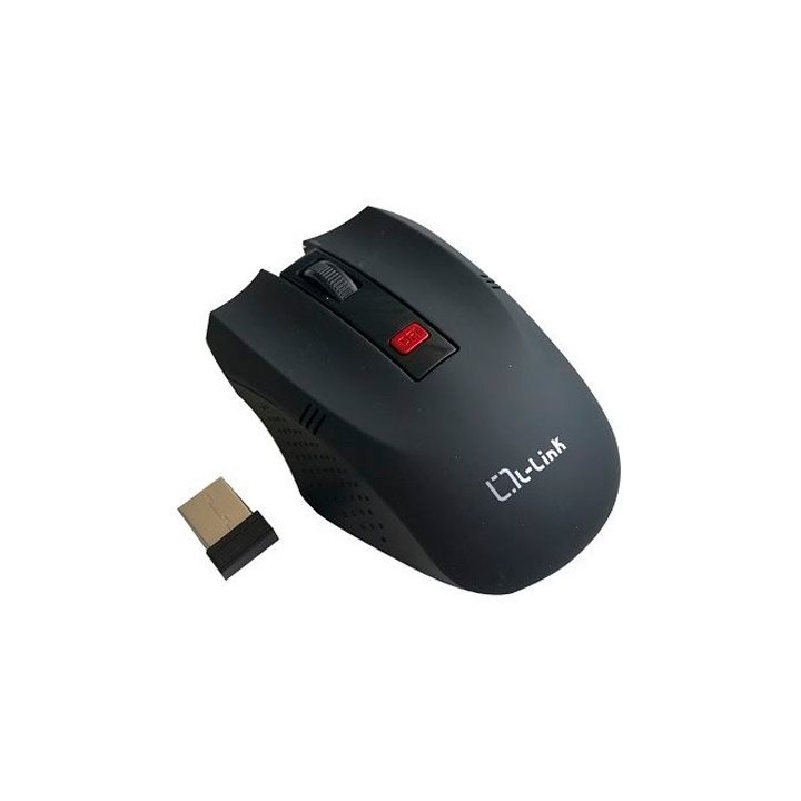 raton usb l-link optico inalambrico negro usb 2.4 ghz 800 1200 1600dpi