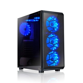 torre atx avatar l-link led azul 6 vent.led 2xusb 3.0 gpu max 155mm vga max 370mm